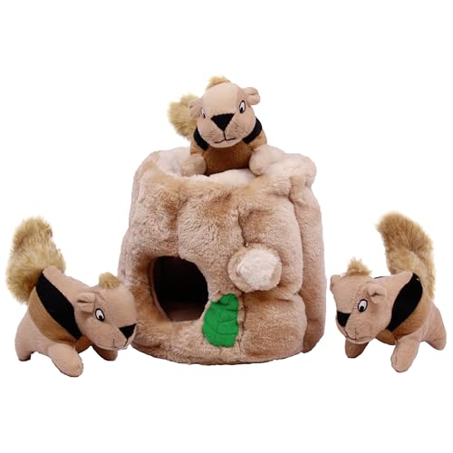 Outward Hound Hide-A-Squirrel Interactive Puzzle Toy