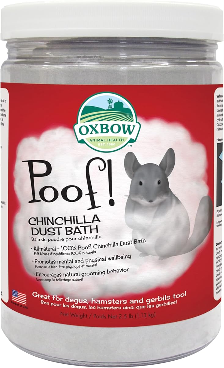 Oxbow POOF! Chinchilla Dust Bath